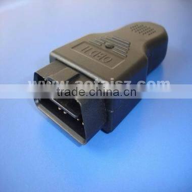 OBDII male connector with obd case