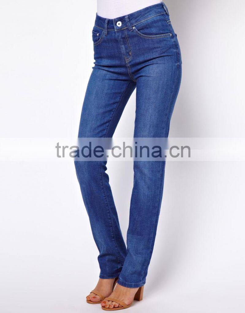 Marney Straight Leg Jeans in Vintage True Blue for womens (LOTX114)