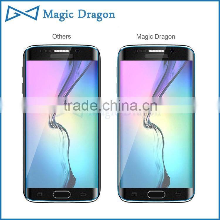 2016 Hot Products!!! tempered glass screen protector for samsung s6 edge