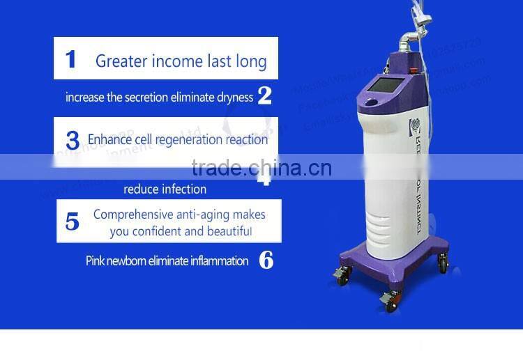 2016 Fractional Co2 Laser / vagina cleaning machine / Laser Co2 Fractional Vaginal