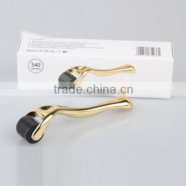 Skin 540 Needles 0.5mm Useful Titanium Microneedle Derma Roller Dermaroller