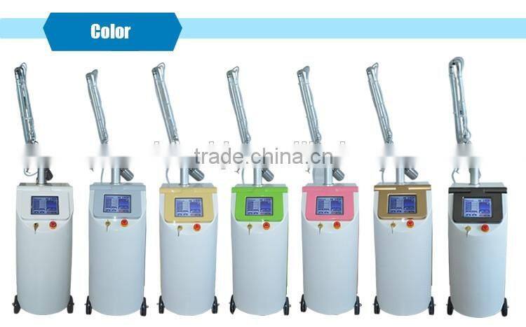 CE and TUV approved super pulse co2 fractional laser