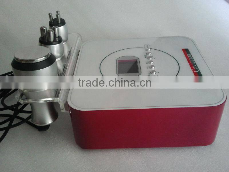 Free Shipping Home Use 40K Fat Explosion ultrasonic tripolar rf device