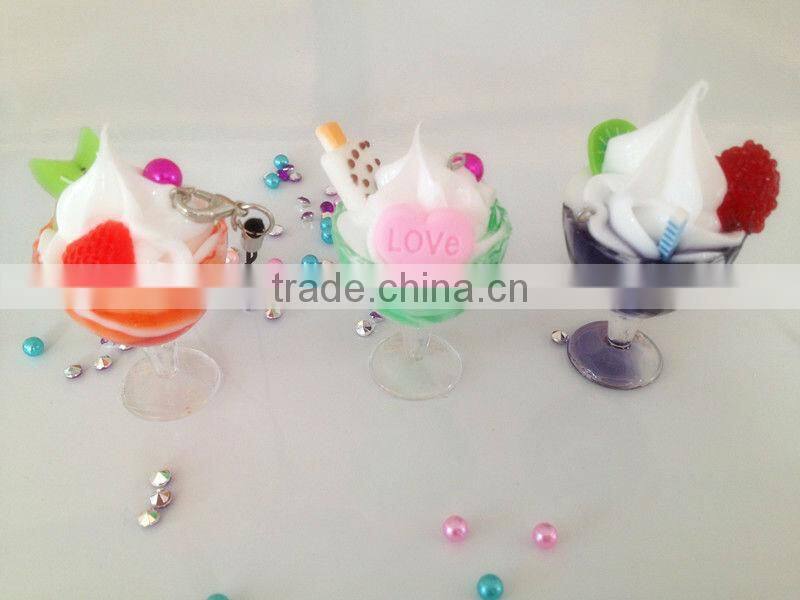 hotsalefake delicious mini sweet ice cream cone for business promotional gift items