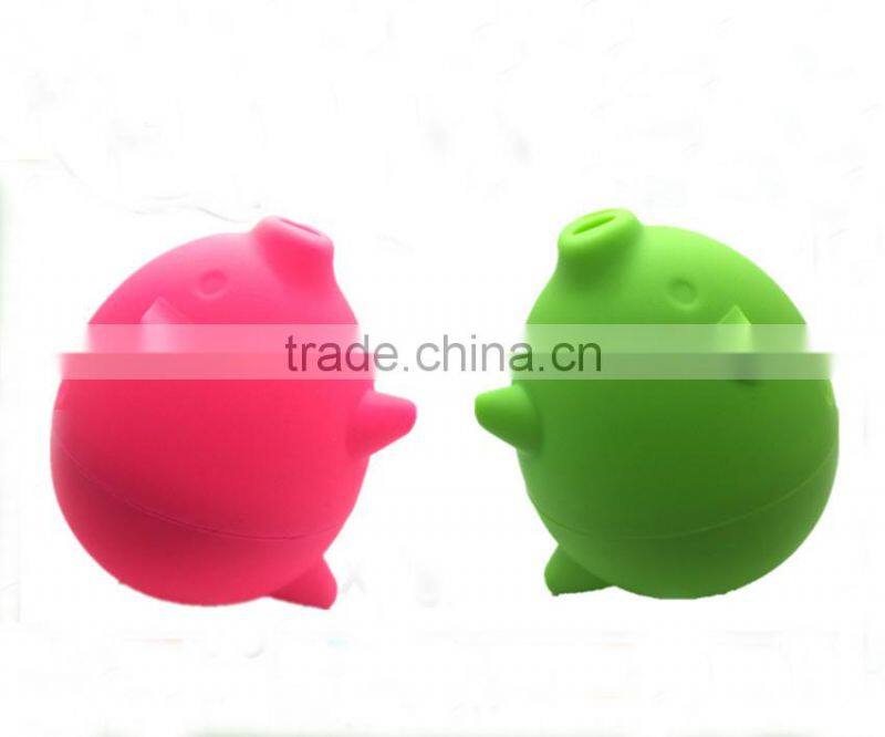 Various shape silicone Piggy bank saving pot