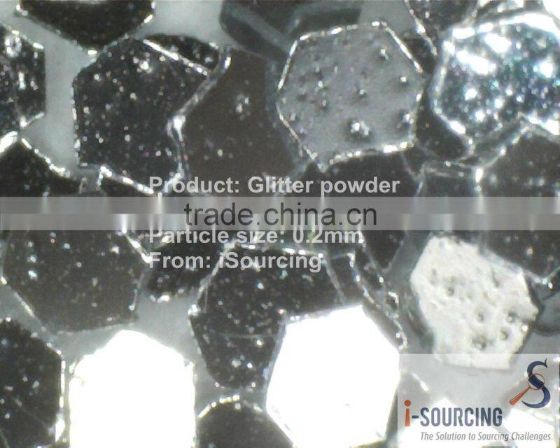 Colorful high quality glitter powder for coating