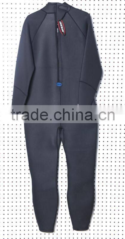 2016 Popular design high quality black full body neoprene diving/kayaking wetsuit