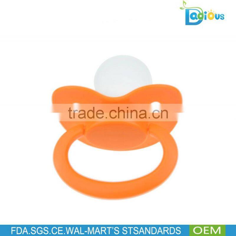 Welcome Custom Large Silicone Adult Baby Pacifier With Big plush Size Nipple Teat