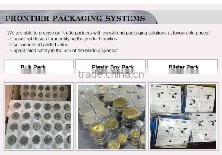 Tungsten Carbide Tissue 45Mm Slitter Blade Factory, Rotary Blade For Paper