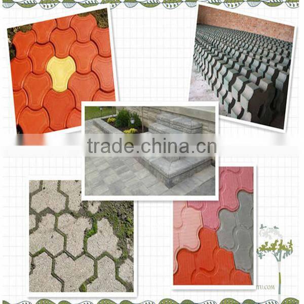 Canton fair simple cement brick Machine price list