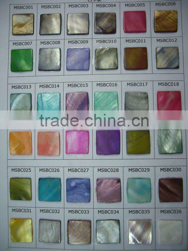 Green abalone paua shell paper laminate Decoration for WALL and FURNITURE