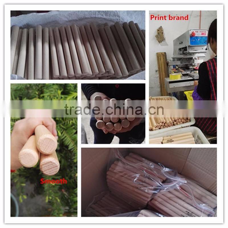 Custom wooden toy musical instrument knock bar Rhythm bar for drums