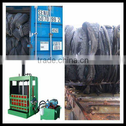 Super Quality automatic used truck tyre baler