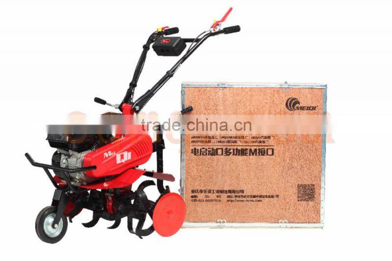 MeiQi 6.5HP Honda GX200 engine gear drive tiller