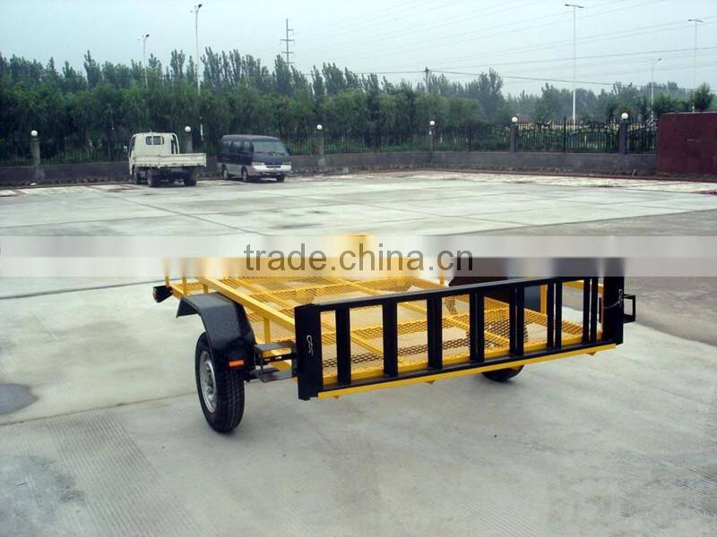 Travel /camper semi trailer to transport car