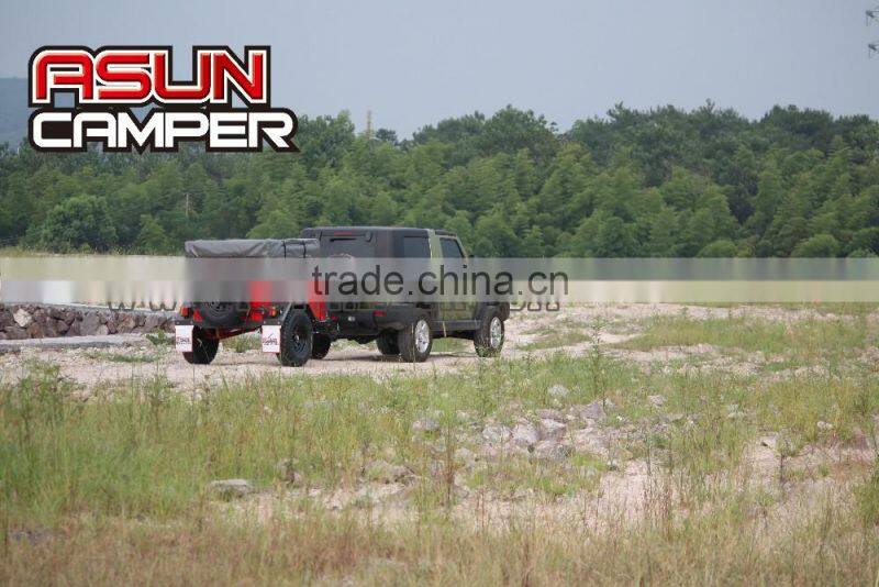 Off-road roof tent camper trailer X3
