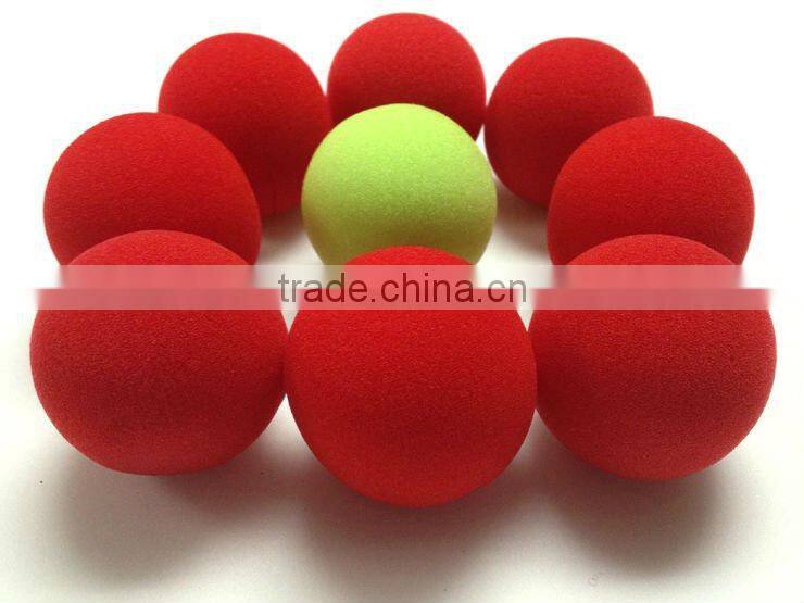50mm red clown sponge
