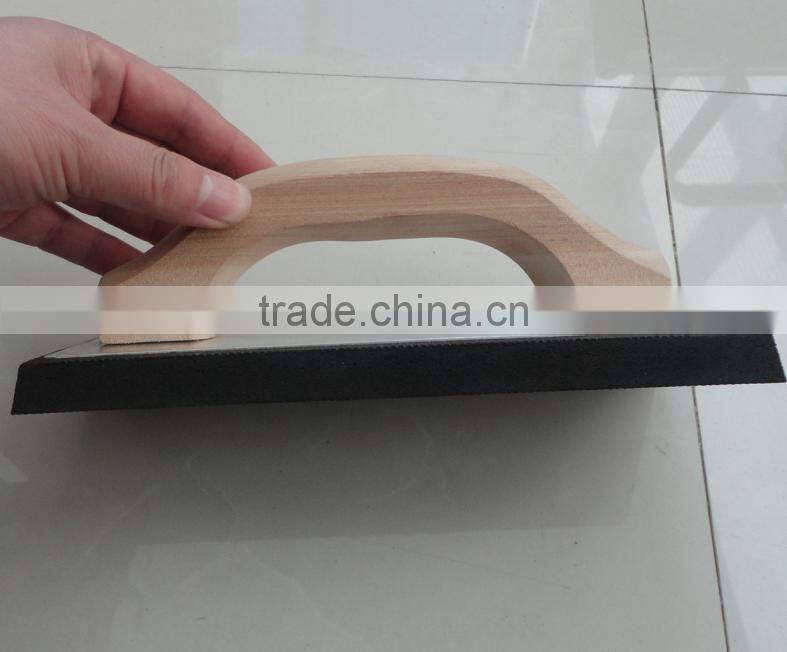 Sponge Plastering Trowels with wooden handle