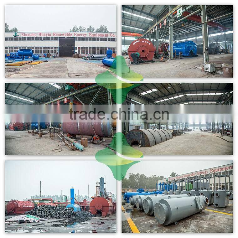 Waste Tyre Pyrolysis Carbon Black Quality Producer for Fuel Huayin