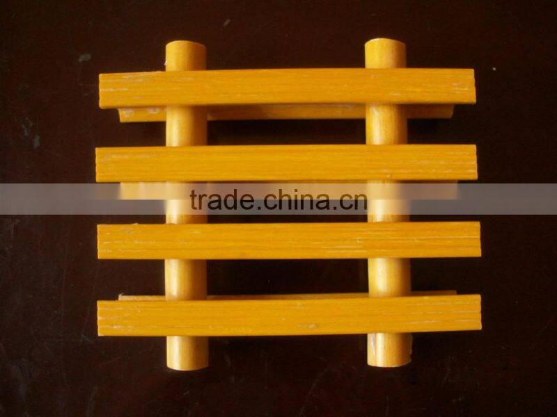 Non conductive excellent utilization best price yellow grating frp