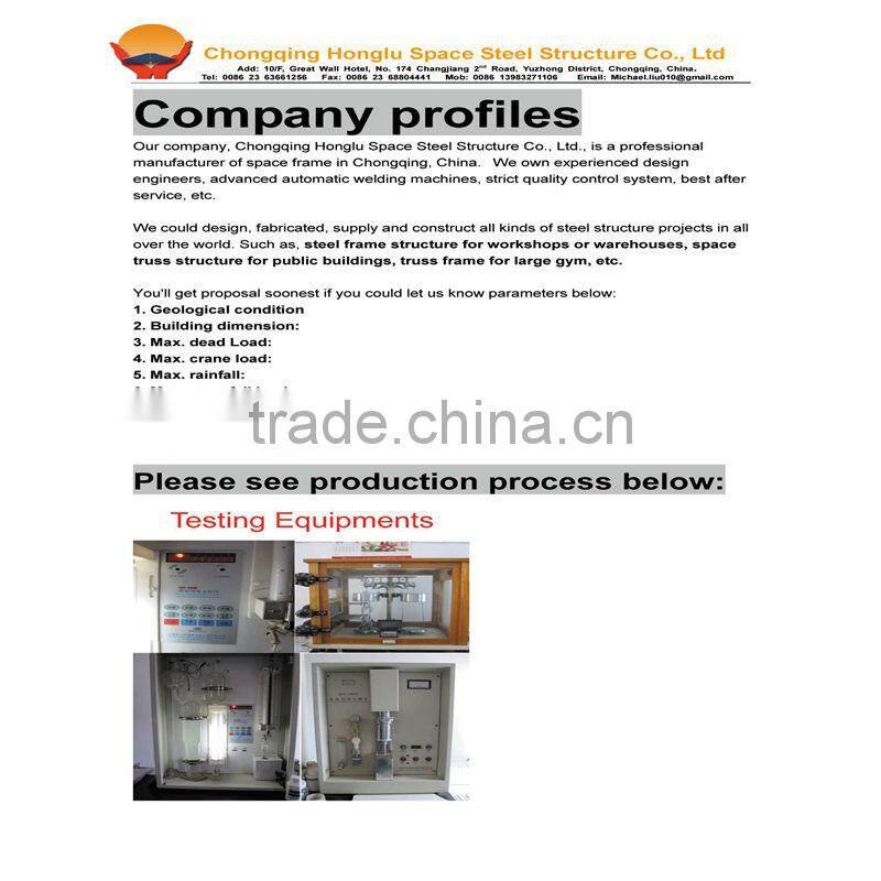 Structure Of Steel Warehouse Building