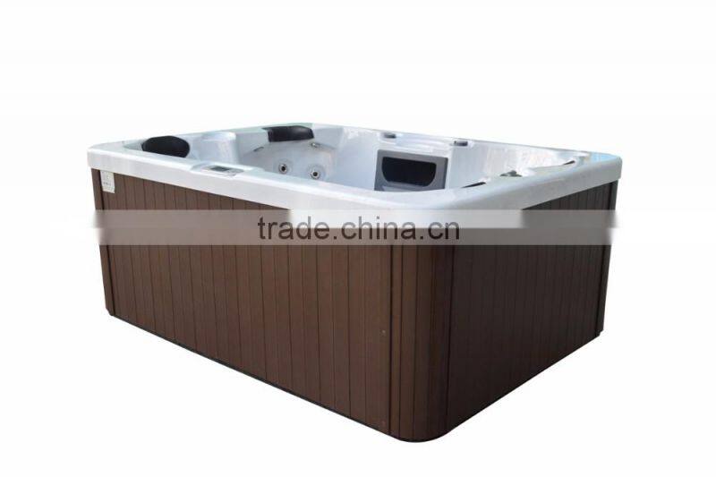 cheap jet whirlpool bathtub for 3 persons