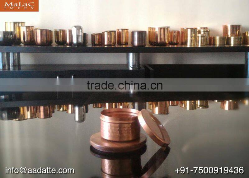 Custom made private label candle holder candle jar with lid