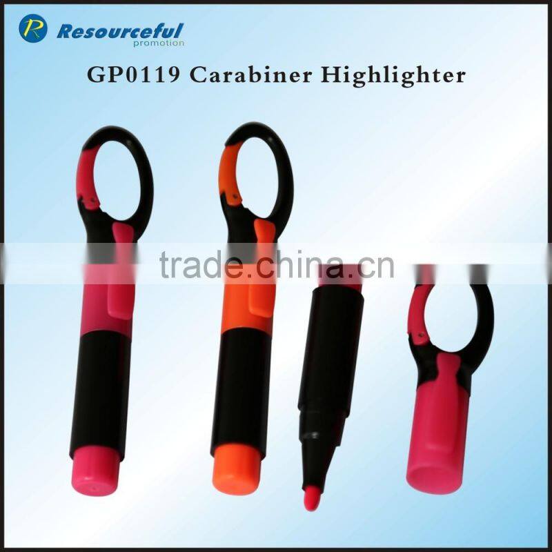 Cheap highlighter pen with catabine,ball pen with highlighter for promotion