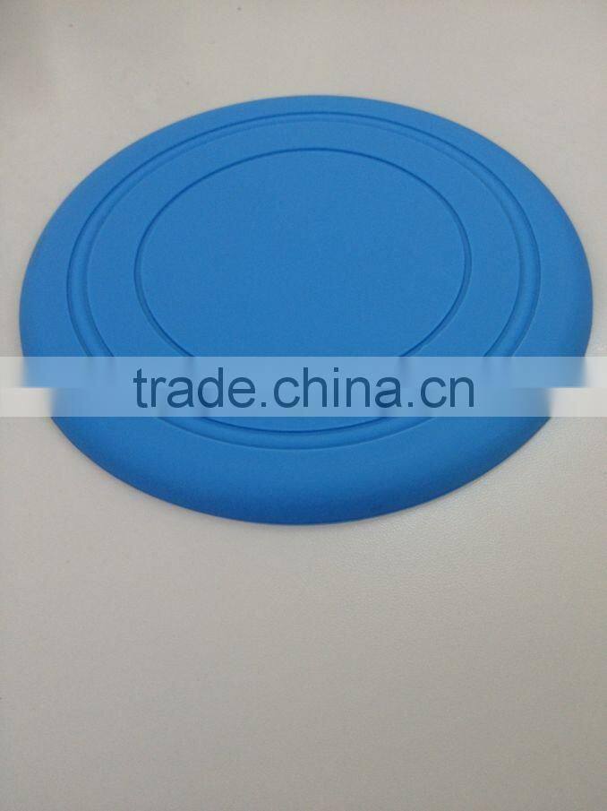 Lovely pet toy silicone flying disc, silicone Flying Saucer For Outdoor Sports,pet frisbee
