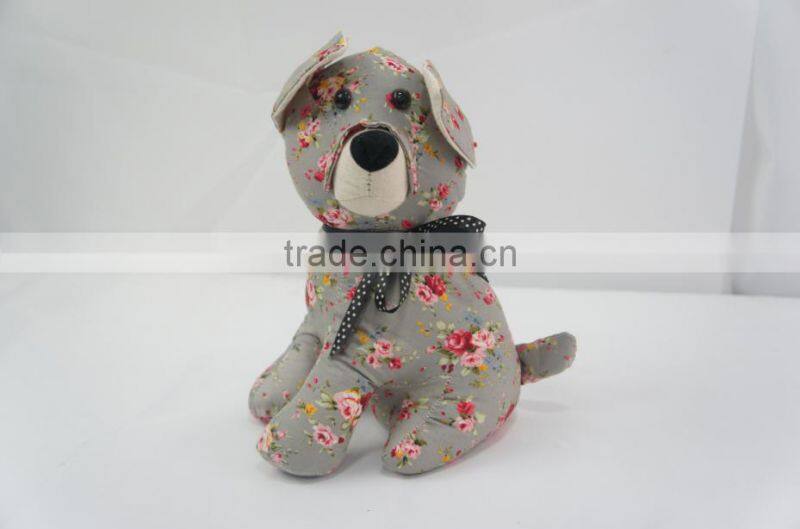 Store More Dress Bow-Ties Calico Cute Dog Door Stopper