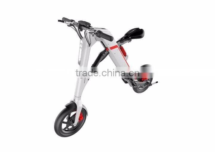 Folding Electric Bicycle, Adult Mini Electro Bike, Lithium Battery Foldable E-bicycle, Smart Folding Mobility Electric Bicycle
