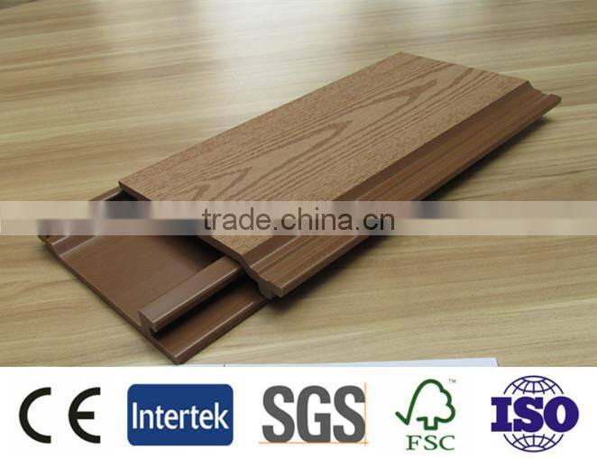 WPC, wood plastic composite wall panel wpc cladding, Exterior wall decoration,wpc cladding,outdoor 156*21mm