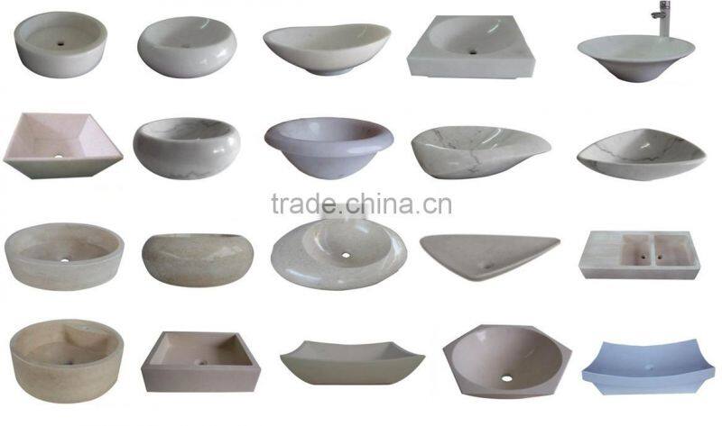 Marble Sink Basin for Bathroom