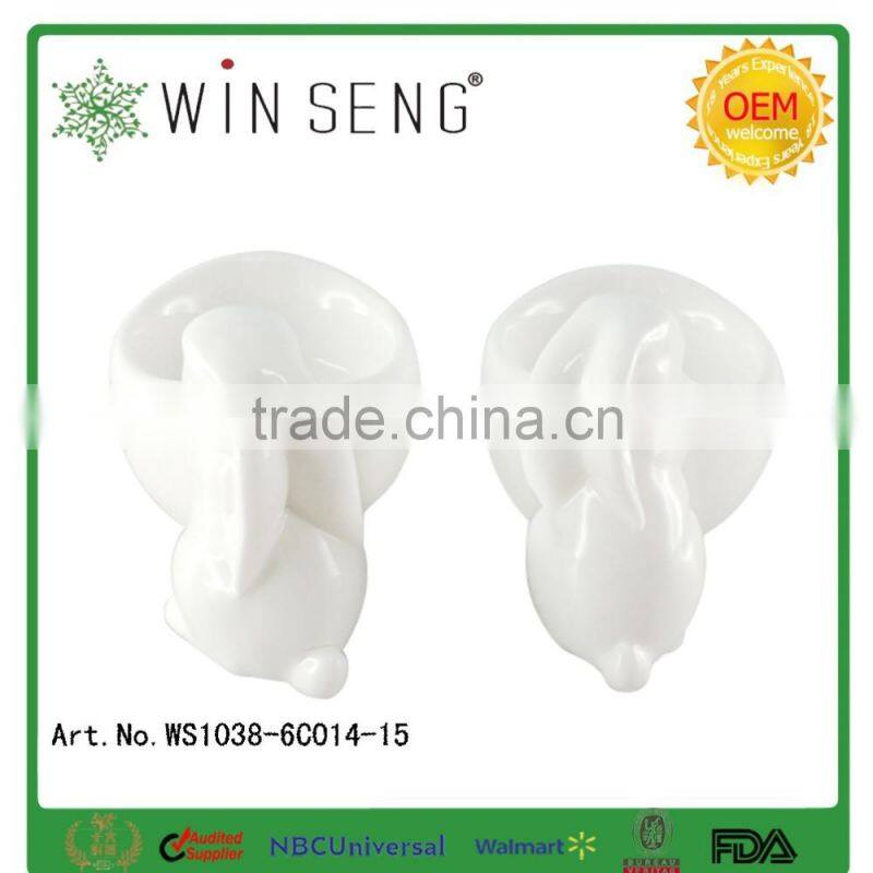 Ceramic Rabbit Figurines Ashtray and cigar ashtray for home decor