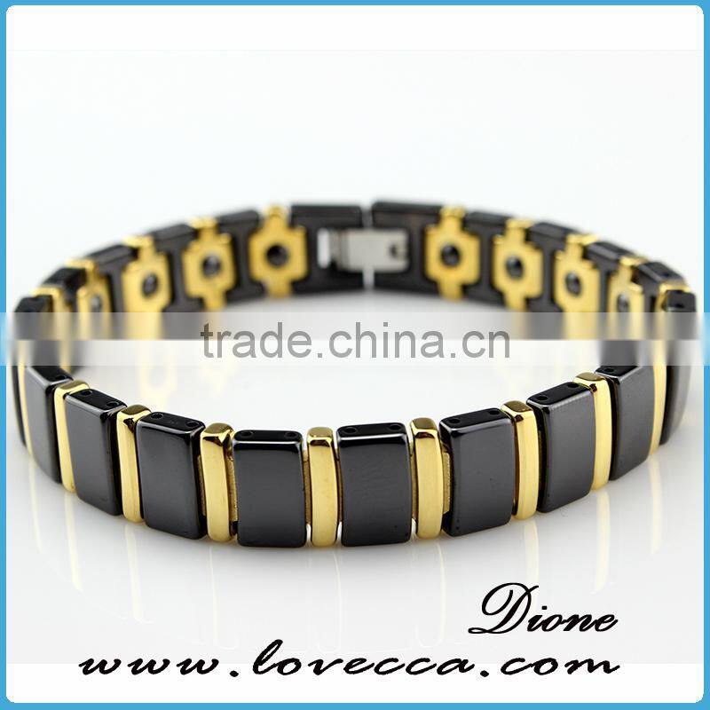 Fashion jewelry magnetic bio ceramic bracelet for woman