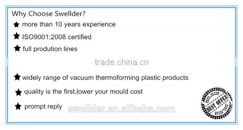 OEM design vacuum therforming acrylic outdoor ceiling led light cover