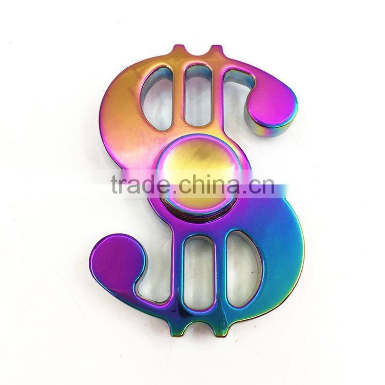 Top selling nice design alloy material fidget spinner toy