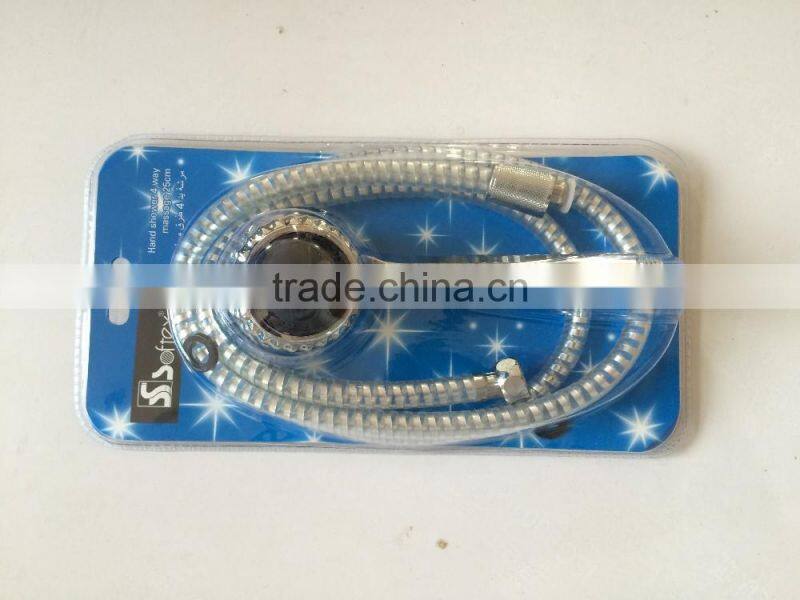 hot sell abs + stainless steel shower head with hose and base