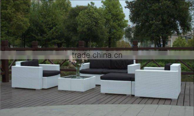 synthetic rattan furniture garden sofa set
