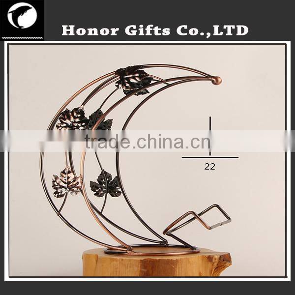 Plated Red Wine Rack Decorative Wine Bottle Holders