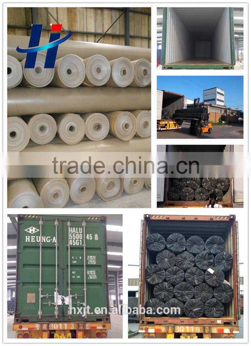 Environmental protection with impermeable PVC geomembrane