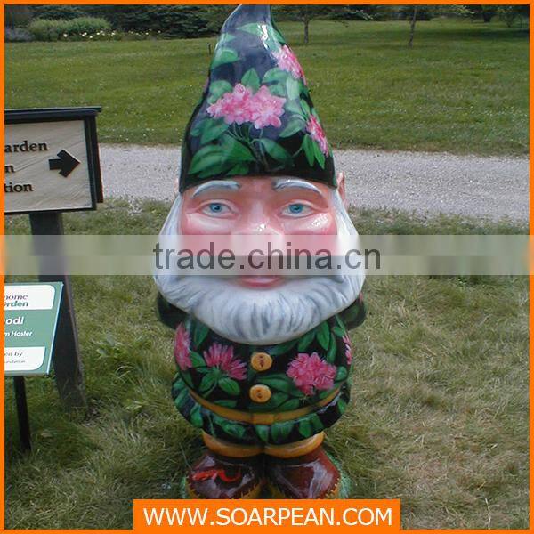 Life Size Fiberglass Famous Emily's Gnome Statue