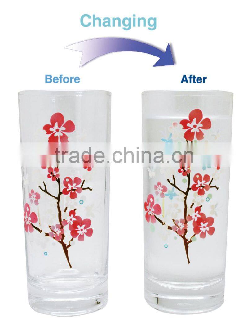 Magic Item Cold Color Changing beverage Glass Cup