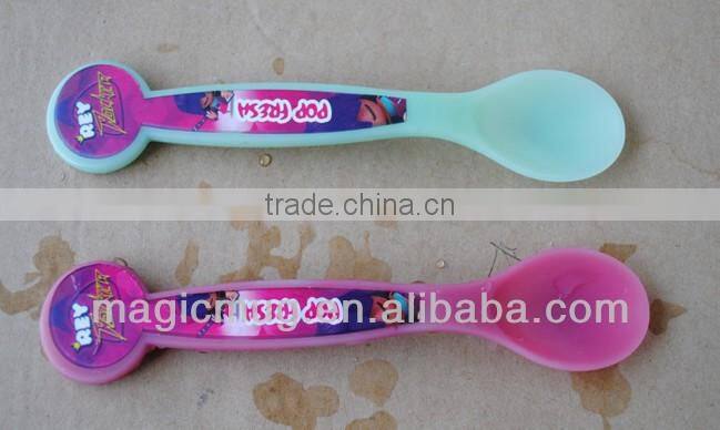cold plastic colour changing spoon