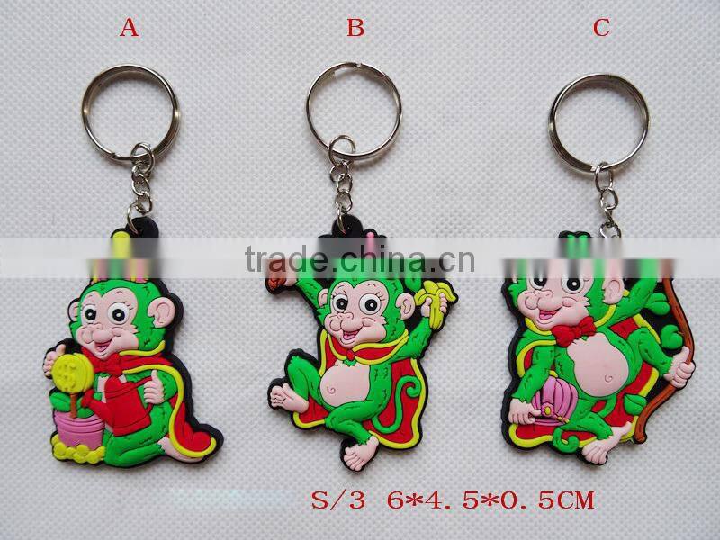 2016 symbol new year monkey keychain