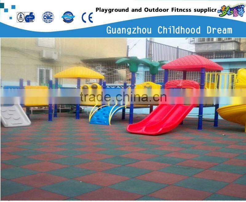 (HC-1008 )outdoor patio recycled rubber brick paver mat