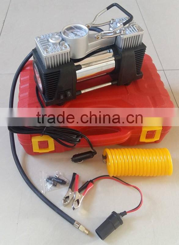 Automatic Truck Tire Inflation Tyre Inflator Car Air Compressor Portabe 12v DC Mini Air Pump