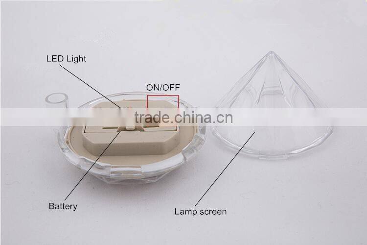 Garden lawn colourful light