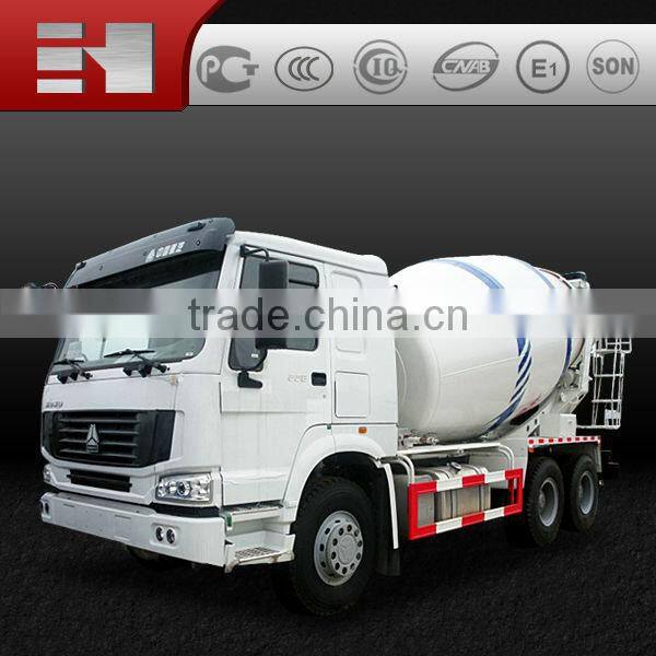 SINOTRUK HOWO heavy duty 8 cubic meters mixer truck 6x4