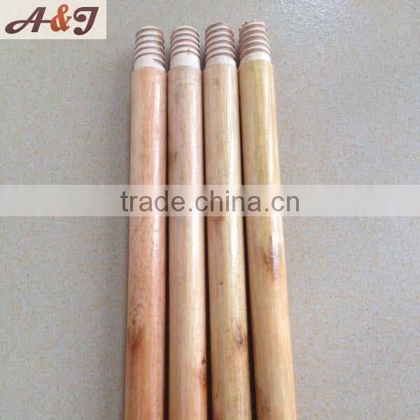 American screw varnished short handle broom in China